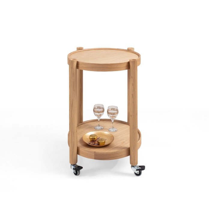 Hanah Home Mesa de Servicio Clover - Oak